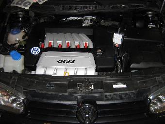 Abbildung Golf IV R32 Motor